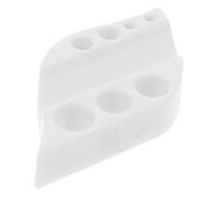 Gatuida Soporte Para Vasos De y De Silicona Reutilizable, Estante Pequeño Ovalado Para y Maquillaje, Soporte Para Bolígrafos y Hisopos Para Uso Profesional Salones y Hogar