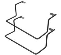 Gatuida Soportes de Hierro Antideslizantes para Colchón 2 Piezas Barras de Retención, Adecuados para Camas Articuladas y Colchones Plegables en Estructuras Diversas