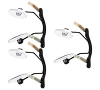 Gatuida Soportes Nasales Metálicos para Gafas sin Montura Puente Nasal Colgante Orificio Único Accesorios de Repuesto para Gafas Pack de 3 Unidades Compatibles para Uso Diario Oficina