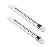 Gatuida Soportes Telescópicos Ajustables para Camilla de Belleza, Barra de Elevación Resistente, Mecanismo de Ajuste de Altura y Ángulo para Uso Profesional en Salón de SPA