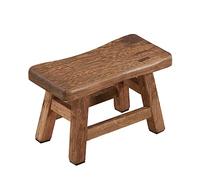 Gatuida Taburete de Madera para Estable con Patas Reforzadas Multiusos para Hogar y Jardín Pequeño y Práctico Asiento Infantil para Uso Casa o Guardería