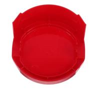 Gatuida Tapa inferior para sello autoentintable, a prueba de polvo para | Tapa de plástico para sellos, cierre hermético, compatible con sellos autoentintables redondos y rectangulares, tapa