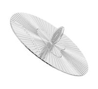 Gatuida Tapa para Vela de Metal Grande 8.8 Cm Color Plata Antigua, Cubierta Decorativa para Tarro de Vela Perfumada, Difusor de Aroma y Protector Anti Polvo para Uso en Hogar y Exteriores