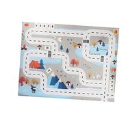 Gatuida Tapete De Juego De Tráfico Para Tapete De Rompecabezas Para Bebés Tapete De Mapa De Tráfico Tapete De Suelo Para Bebés Tapete Para Gatear Para Bebés Tapete De Juego Azul