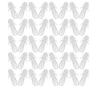 Gatuida Tapones de Silicona Suaves Impermeables Oídos 60 Pares Transparentes Reutilizables para Natación Surf y Dormir Protección Auditiva Reducción de Ruido para Adultos