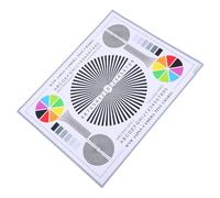 Gatuida Tarjeta de Prueba de Enfoque para Lentes y Red Patrón Intuitivo y Imagen Clara en Papel para Uso en Interiores y Exteriores