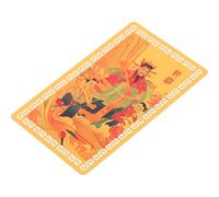 Gatuida Tarjeta Taisui Amuleto Decorativo de Suerte y Riqueza Protección del Fortuna para Hogar Oficina y Bolsillo Portátil y Ligero Coleccionable