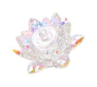 Gatuida Taza de Cristal para Uñas Tapa, Copa Lotus Reutilizable para Mezclar Líquido Acrílico y Polvo, Adecuado para Manicura Profesional y DIY en Salón o Escuela de Nail Art