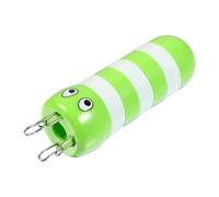 Gatuida Tejedor de Cuerda Manual 4 Clavijas en Forma de Abeja, Herramienta de Tejido DIY de Plástico Abs Verde para Suéteres, Bufandas y Manualidades, Portátil y Fácil de Usar