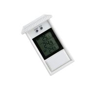 Gatuida Termómetro Exterior Digital con Memoria de Temperatura Máxima y Mínima Rango para Ventana Pared y Nevera Pantalla sin Batería Cambio Celsius Fahrenheit