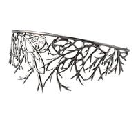 Gatuida Tiara Rama Dorada Elegante para Bodas y Cumpleaños Accesorio para Cabello de Fiesta Diadema Retro para Niñas y Novias