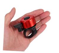 Gatuida Timbre para Bicicleta Mini de Aleación Rojo Compacto y Fuerte con Montaje Ajustable para Manillar Sonido y Fácil Instalación para Ciclismo Urbano y Carretera