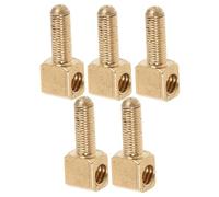 Gatuida Tornillos la Tensión de Cuerda 5 de Metal Dorados de Ajuste Fácil Reemplazo y Optimización para Vara de Violonchelo y Viola para Músicos Profesionales