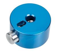 Gatuida Tuerca de Platillo de Aleación de Aluminio Ajustable Azul para Batería, Accesorio de Reparación y Fijación Rápida para Platillos de Percusión Hi-hat