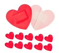 Gatuida Vendajes Adhesivos en Forma de Corazón 24 Uds Vendajes Transpirables para Heridas Pequeños Parches Elásticos Uso en Interior y Exterior Cuidado de Primeros Auxilios para Todas