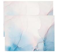 Gatuida Vinilo Adhesivo para Portátil 15 Pulgadas Funda Protectora para Laptop Diseño de Mármol Acuarela Vinilo Decorativo Resistente a Arañazos Residuos Set de 2 Láminas para Pantalla