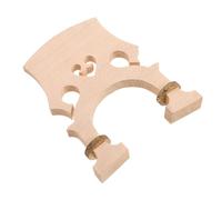 Gatuida violonchelo puentes de madera de violín puente de violín semi ajustado accesorios para instrumentos musicales de violon partes de instrumentos puente de contrabajo latón Beige