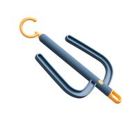 Gatuida Zapatero Colgante de Plástico Abs con Doble Gancho para Secado de Zapatos Perchas Giratorias Multifuncionales para Sandalias Zapatillas y Calzado y Dormitorios Color Azul Marino