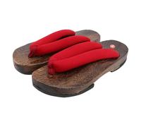 Gatuida Zuecos Elegantes para Hombre de Madera de Paulownia Sandalias Tipo Zueco Punta Redonda Talla 38 Pantuflas Transpirables y Antideslizantes para Verano