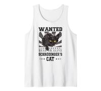 Gatuno Schrödinger's Cat Profesores física Ciencias Gatos Camiseta sin Mangas