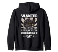 Gatuno Schrödinger's Cat Profesores física Ciencias Gatos Sudadera con Capucha