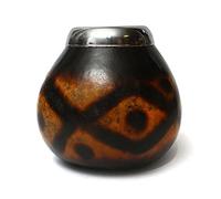 Gaucho Cebar Calebasse DIAMANTE 200 ml | Calabaza chilena | Calabaza natural | Calabaza para té Yerba Mate