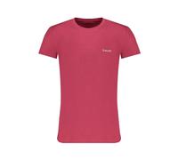 Gaudi- Camiseta de algodón roja con estampado de logo- Tops- Hombre- Rojo- L- Camiseta de algodón roja con estampado de logo