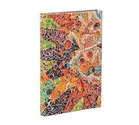 Gaudi’s Sun (Gaudi’s Mosaics) Mini Lined Hardback Journal (Wrap Closure)