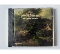 Gaudier Ensemble - Weber : Piano Quartet, Trio for flute, cello and piano, Quintet for clarinet & strings