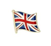 GAUEIOUR Alfileres de bandera del Reino Unido para chaqueta de traje, broches esmaltados de la bandera de Reino Unido, insignias de solapa de bandera británica, accesorios de joyería de regalo