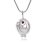 GAUEIOUR Collar de vampiro Elena Gilbert con medallón de verbena de apertura de Katherine para fanáticos de cosplay, joyería de disfraces, moda clásica del mismo estilo verbena pareja amistad guardián
