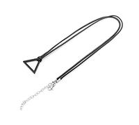 GAUEIOUR Collar Denji para hombre de motosierra, collar periférico de animación de hombre de motosierra, regalos de joyería para fanáticos de la animación (negro), Zinc