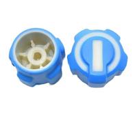 Gauge Knob - Refrigerant Charging Handwheel, 2pc AC Switch | Car HVAC Service Handle, Vehicles Replacement Part | Automotive System Repair, Seasonal Maintenance Tool Used