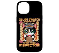 Gauge Swatch AUDITED by The Chief Fuzz Inspector Carcasa para iPhone 14