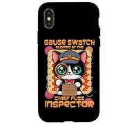 Gauge Swatch AUDITED by The Chief Fuzz Inspector Carcasa para iPhone X/XS