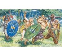 Gaul Warriors - Guerreros Galli 1:72 Figura Plástico Modelo Kit Italeri