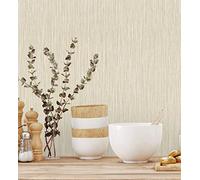 GAULAN 500676384 - Papel pintado vinílico lavable efecto fibra vegetal con textura en relieve para pared salón cocina baño dormitorio mueble - Muestra DIN A4