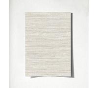 GAULAN 500683134 - Papel pintado con efecto fibra vegetal microtexturada en tonos beige tostado para pared salón cocina baño dormitorio pasillo - Muestra DIN A4