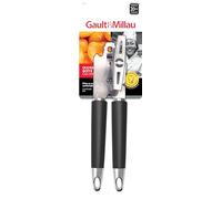 GAULT&MILLAU - Abrelatas - Práctico y ergonómico - Apertura fácil y segura - Juego de 1 colección de acero inoxidable cepillado
