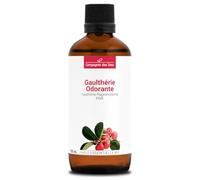 Gaulteria Odorante BIO - 100 mL - Aceite Esencial Premium - 100% Puro, Natural - Garantía ChromaCert® - Quimiotipado e Integral