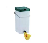 GAUN Bebedero con cazoleta - 1 litro mm. 90 x 82 x 180 h