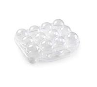 Gaun Transportadores Bandeja De Huevos De Aves De Corral Clear 12 Pcs