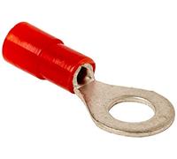 Gave sistemas de cableado - Terminal aislado redondo 0,25-1,5mm2 m5 rojo