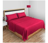 Gaveno Cavailia Sábana encimera Supersuave de Diamante teñido, Color Rojo