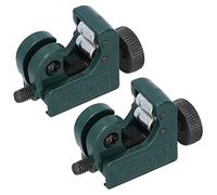 Gavigain 2 Piezas Cortador de Tubos Mini Cortador de Tubos de Aluminio y Cobre Verde 3-16 mm CT-127A Aplicable para Plomeros Electricistas Industria de Refrigeración