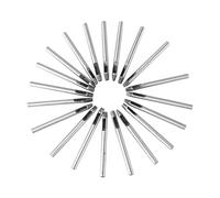 Gavigain 20 unids/set artesanía de cuero 5 mm herramienta de perforación de flores de acero al carbono para decoración de billetera/cinturón