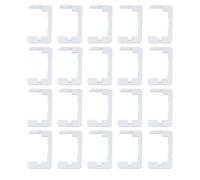 Gavigain 20PCS Wall Plate Spacer Metal Flush Fit Device Level Plate for Electrical Outlet Repair, Fix Loose Outlets and Electrical Boxes