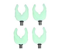 Gavigain 4pcs Caña de Pescar de la Carpa, Grips Resto con M3/8 de Rosca para Rod Butt Protección U Head Rod Butt Rests Gripper Thread Fits All Rod Pod Holder Carp Coarse Fishing Accessory (Verde)