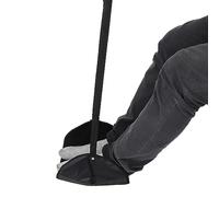 Gavigain Airplane Footrest,Hanging Foot Hammock Office Feet Rest Travel Accessories (Black)