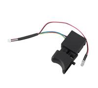 Gavigain Black Adjustable Speed CW CCW Electric Drill Trigger Switch Durable Long Service Life Small Body Convenient Usage